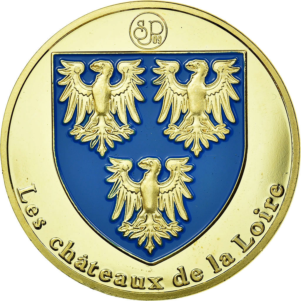 France, Token, Touristic token, Château - Azay-le-Rideau, Souvenirs et