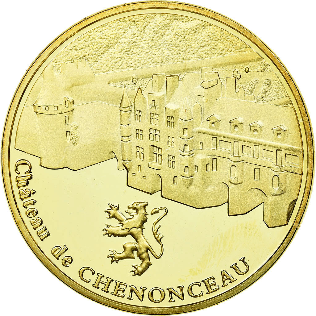 France, Token, Touristic token, 37/ Château de Chenonceau, Souvenirs et