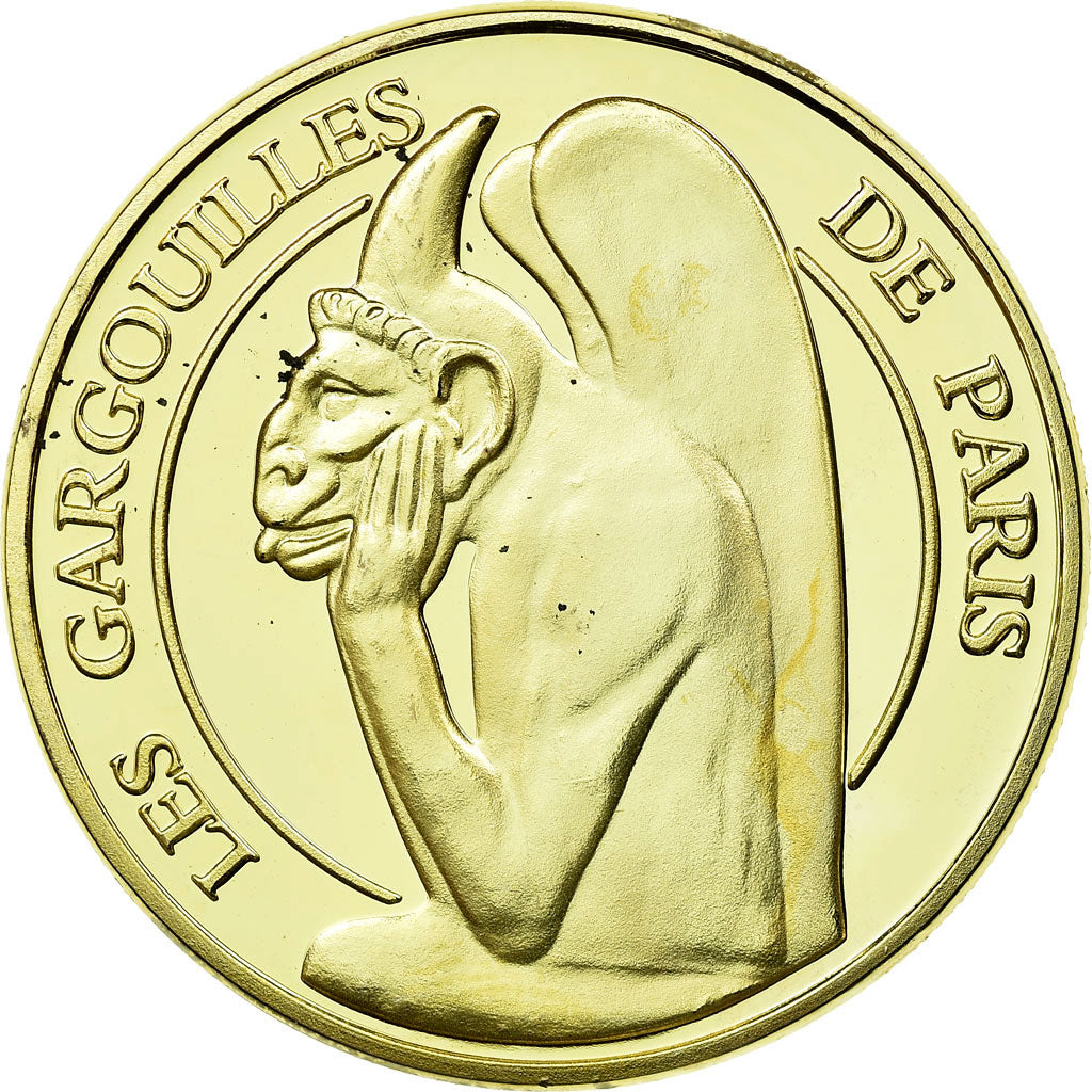France, Token, Touristic token, Paris - Cathédrale Notre Dame de Paris - Les