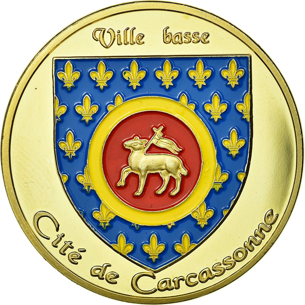 Francia, Token, Touristic token, 11/ Château Comtal - Carcassonne, Souvenirs et