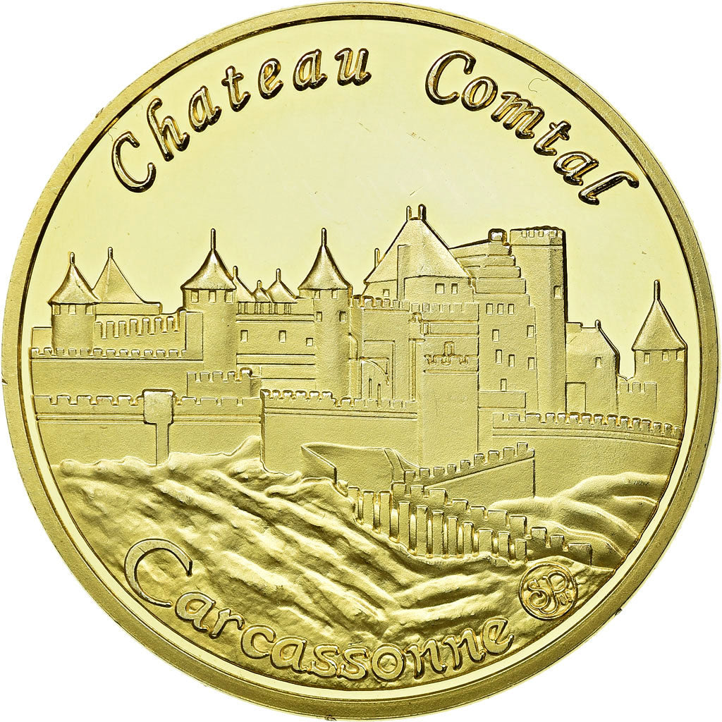 Francia, Token, Touristic token, 11/ Château Comtal - Carcassonne, Souvenirs et