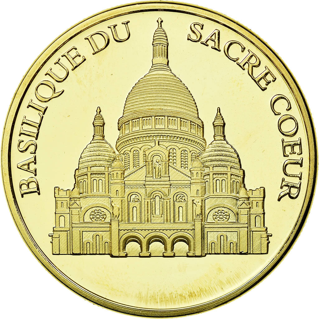 France, Token, Touristic token, 75/ Paris - Basilique du Sacré-Coeur, Souvenirs