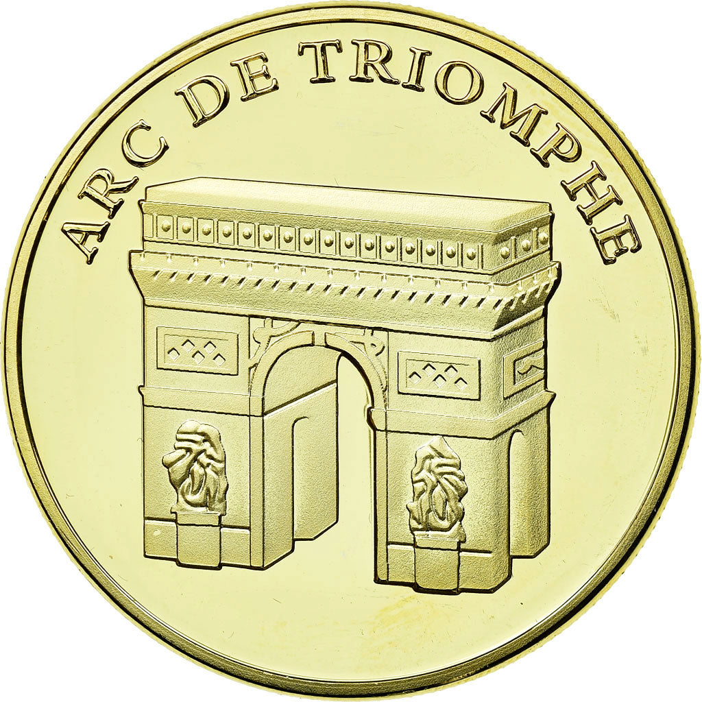 France, Token, Touristic token, Paris - Arc de Triomphe - Napoléon Bonaparte