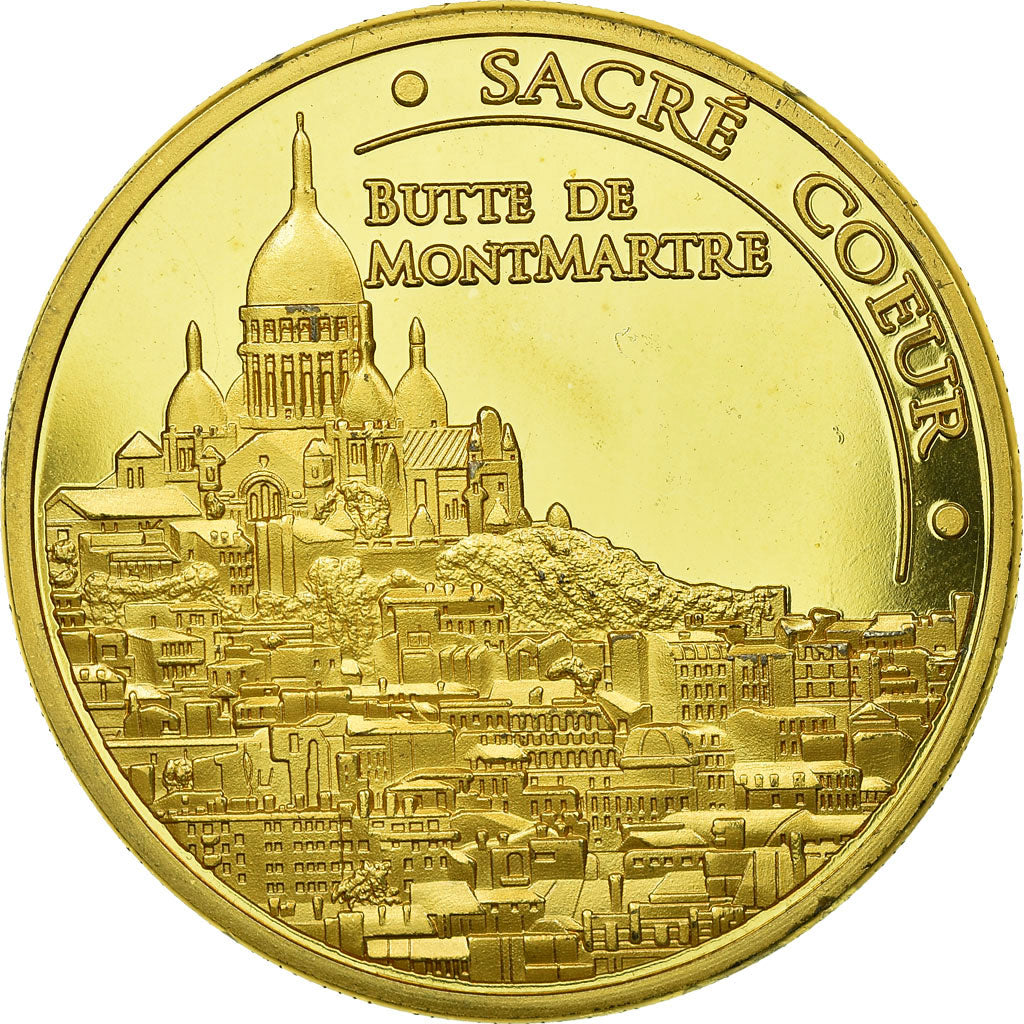 France, Jeton, Jeton Touristique, Paris - Sacré Coeur - Butte de Montmartre