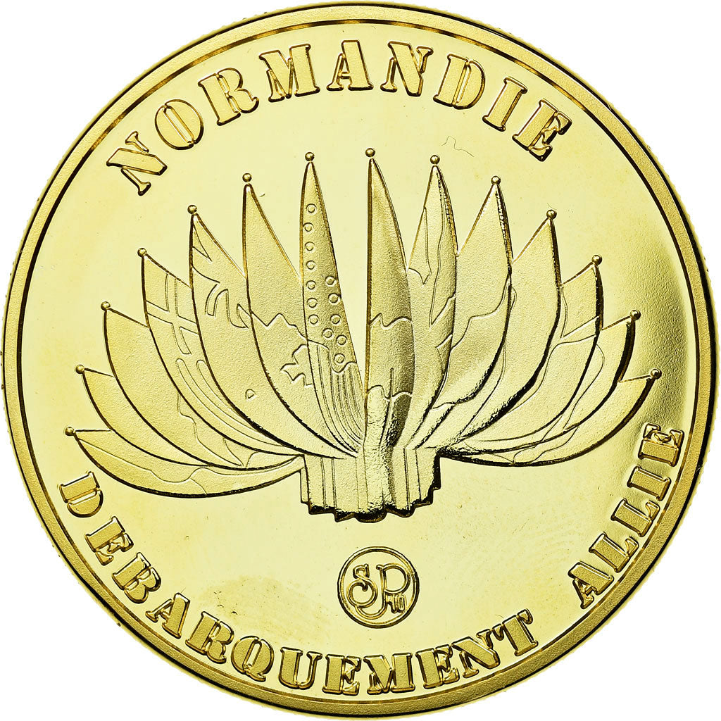 Francia, Token, Touristic token, Normandie - Débarquement allié - Ste Mère