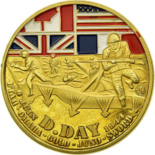 France, Token, Touristic token, Normandie - Débarquement allié - D-Day