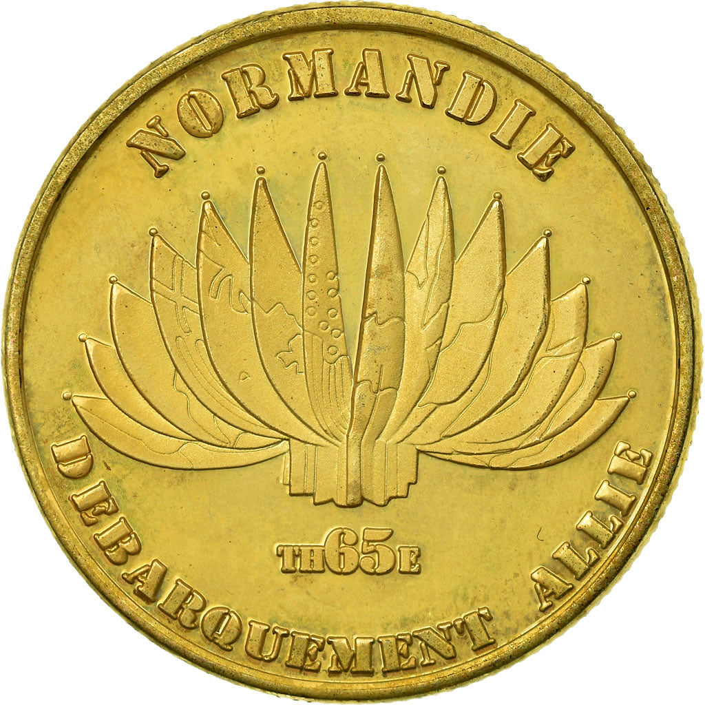 France, Token, Touristic token, Normandie - Débarquement allié - D-Day