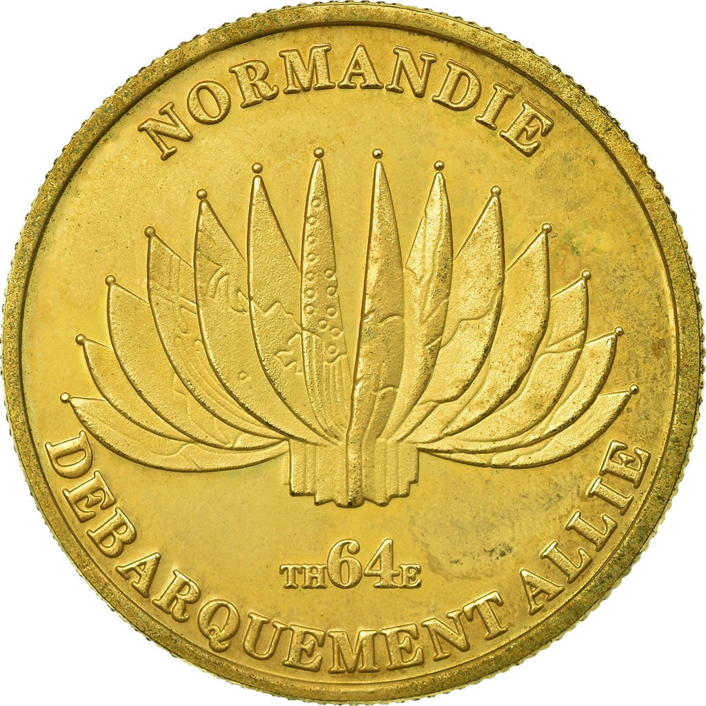 France, Token, Touristic token, Normandie - Débarquement allié - Arromanches