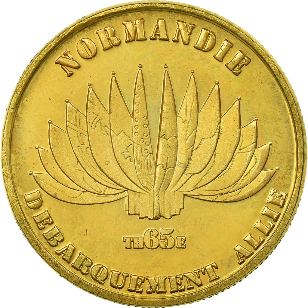 France, Token, Touristic token, Normandie - Débarquement allié - Gold Beach