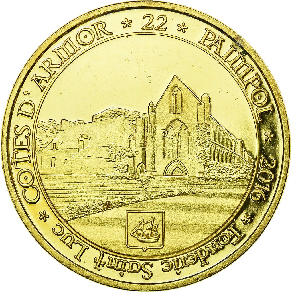 Frankreich, Token, Touristic token, Paimpol - Ville, 2016, Fonderie Saint-Luc