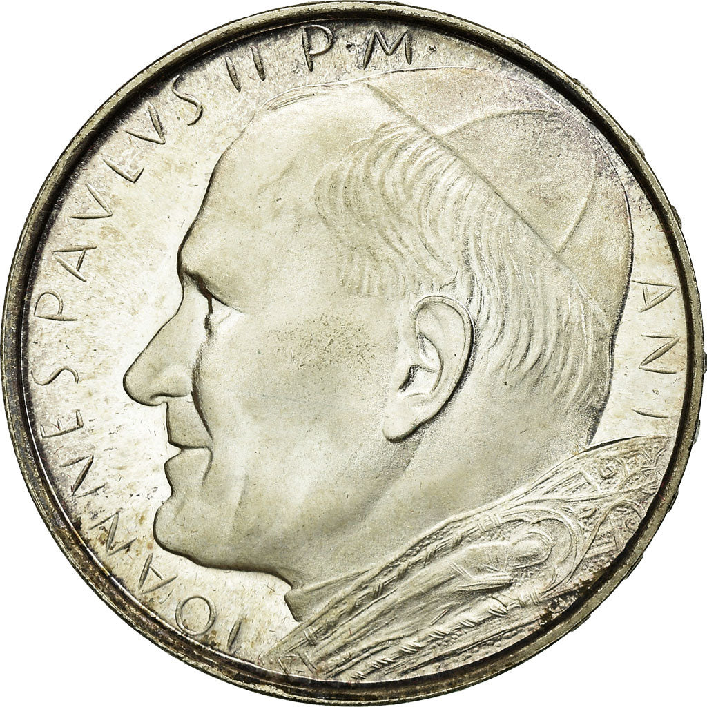 Coin, VATICAN CITY, John Paul II, 500 Lire, 1979, Roma, MS(60-62), Silver