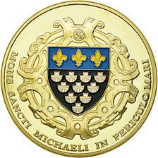 France, Token, Touristic token, Le Mont-Saint-Michel - L'Archange et la