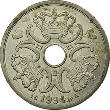Coin, Denmark, Margrethe II, 5 Kroner, 1994, Copenhagen, VF(30-35)