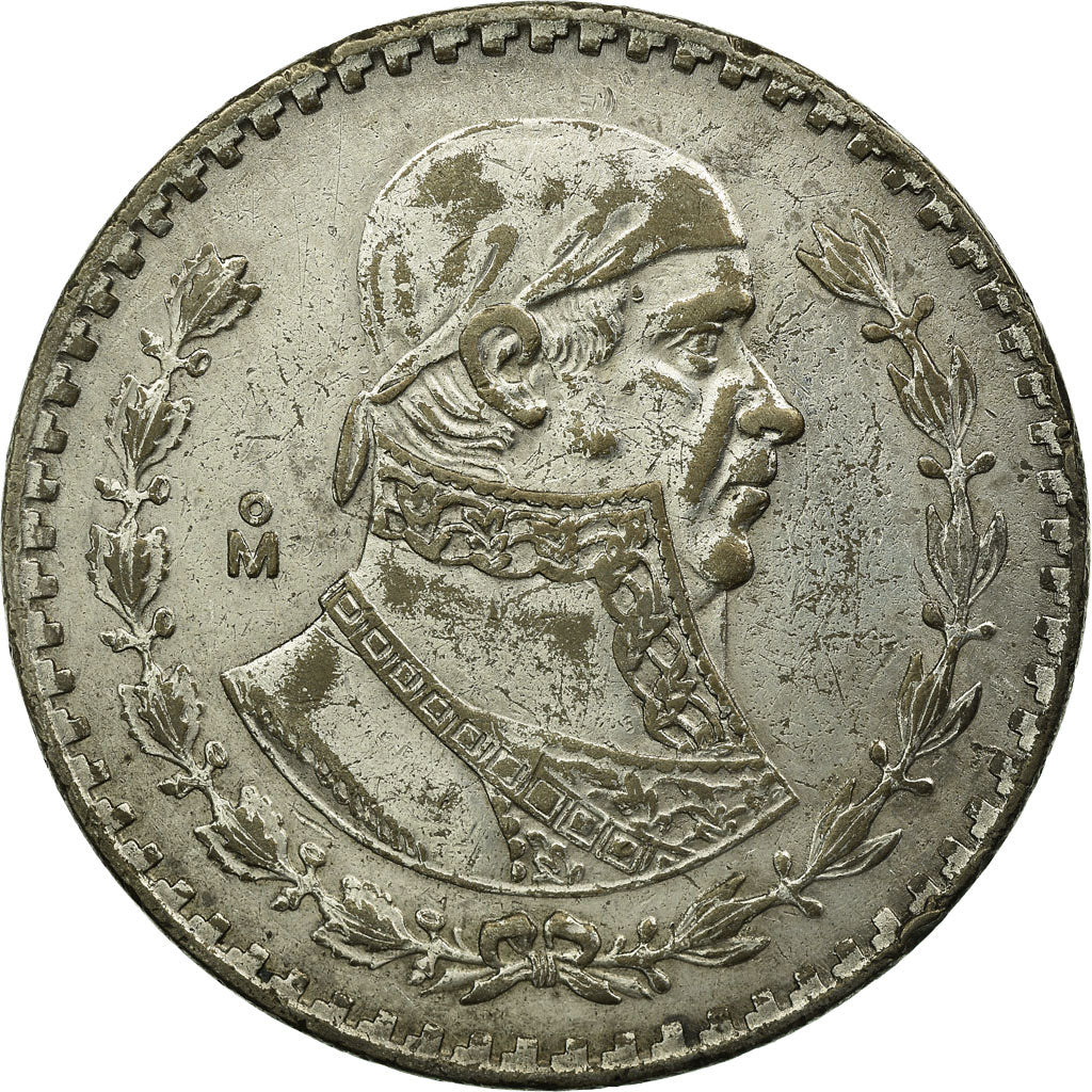 Coin, Mexico, Peso, 1962, Mexico City, EF(40-45), Silver, KM:459