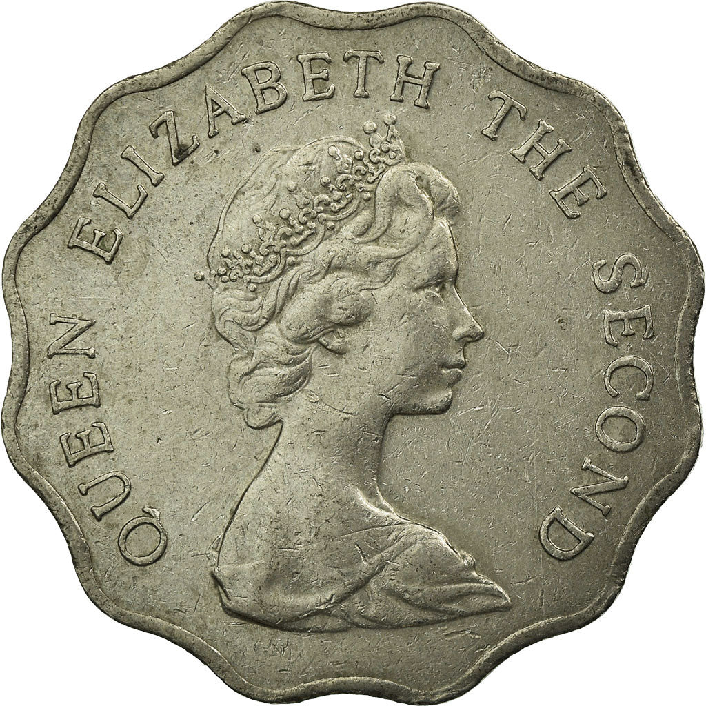 Coin, Hong Kong, Elizabeth II, 2 Dollars, 1978, EF(40-45), Copper-nickel, KM:37