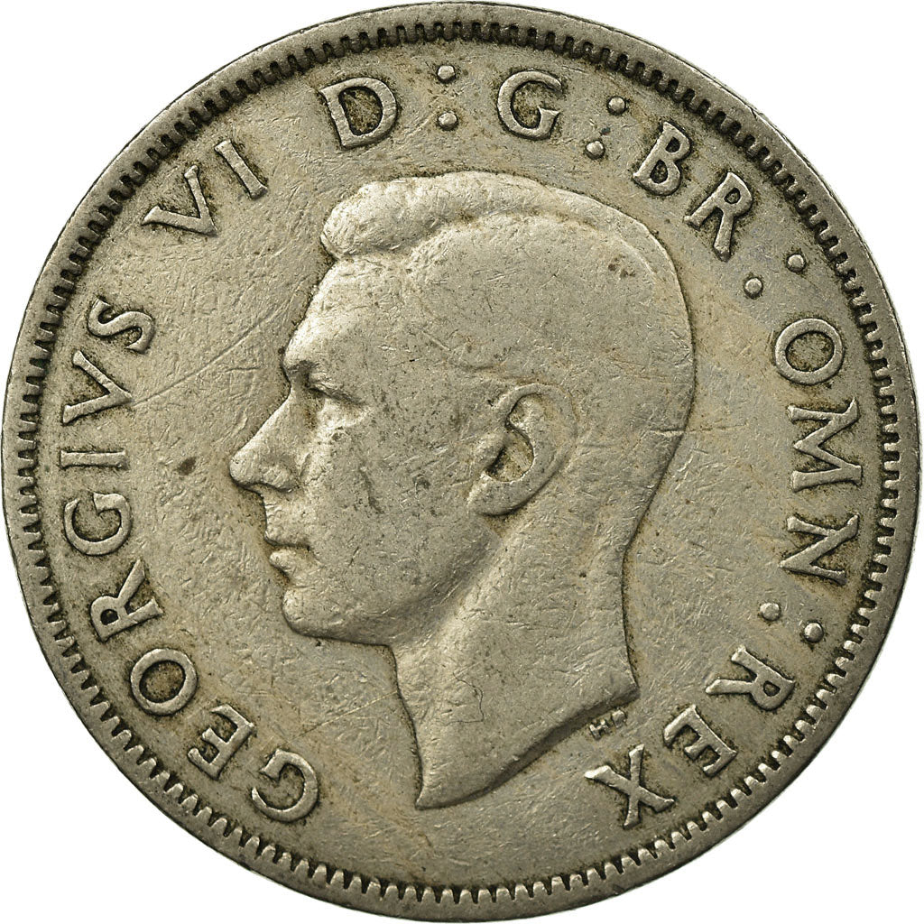 Coin, Great Britain, George VI, Florin, Two Shillings, 1949, VF(30-35)