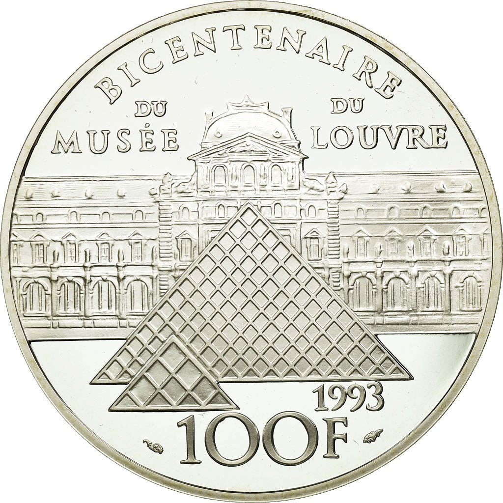 Monnaie, France, 100 Francs, 1993, FDC, Argent, Gadoury:C51, KM:1020