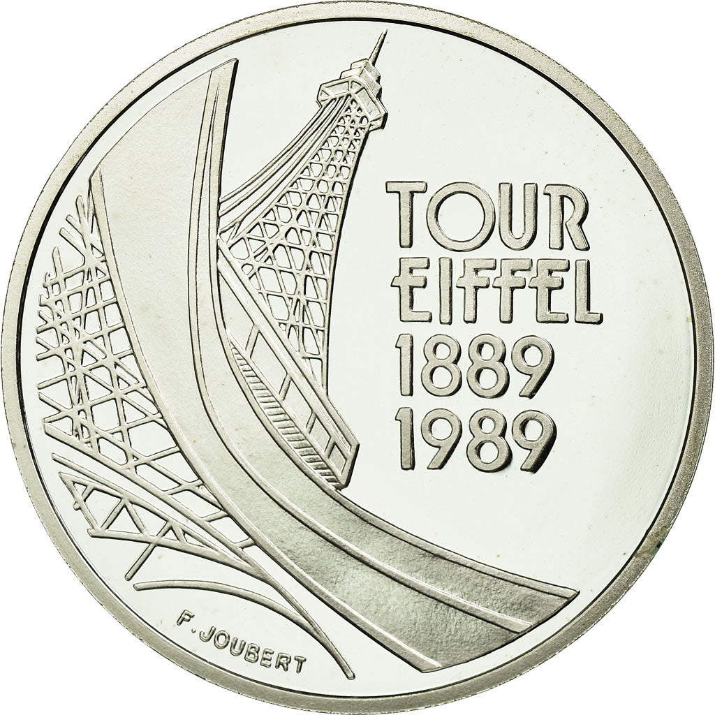 Coin, France, 5 Francs, 1989, Paris, MS(65-70), Silver, KM:968a, Gadoury:772