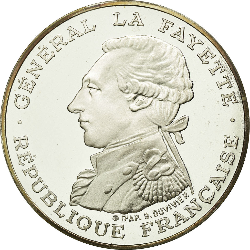 Coin, France, 100 Francs, 1987, MS(65-70), Silver, KM:962a, Gadoury:902