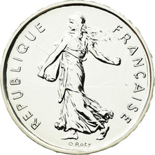 Coin, France, 5 Francs, 2001, Paris, MS(65-70), Silver, KM:1309, Gadoury:771