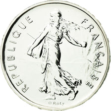 Coin, France, 5 Francs, 2001, Paris, MS(65-70), Silver, KM:1309, Gadoury:771