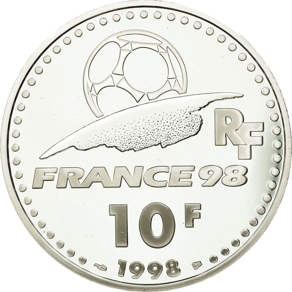 Moneda, Francia, 10 Francs, 1998, Paris, FDC, Plata, KM:1167, Gadoury:C213