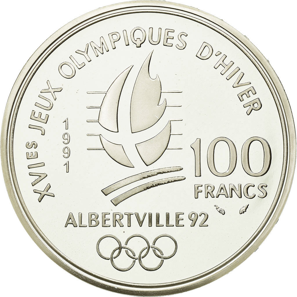 Monnaie, France, 100 Francs, 1991, FDC, Argent, Gadoury:C20, KM:995
