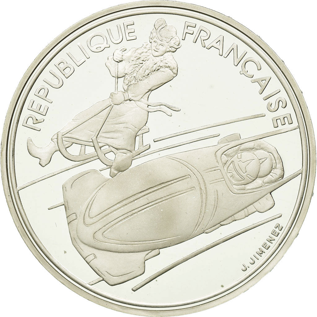 Münze, Frankreich, 100 Francs, 1990, STGL, Silber, KM:981, Gadoury:C9