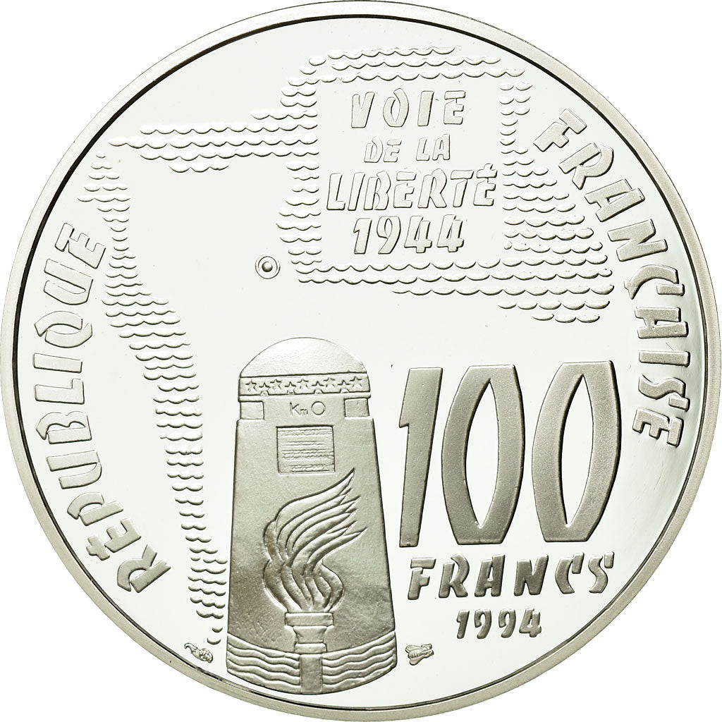 Monnaie, France, 100 Francs, 1994, FDC, Argent, Gadoury:C85, KM:1043