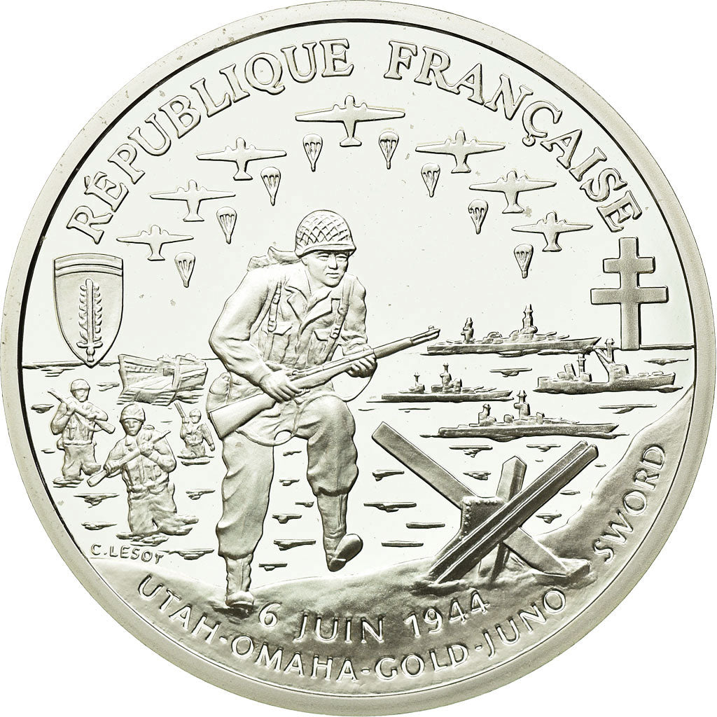 Moneta, Francia, Franc, 1993, Paris, FDC, Argento, KM:1014, Gadoury:C38