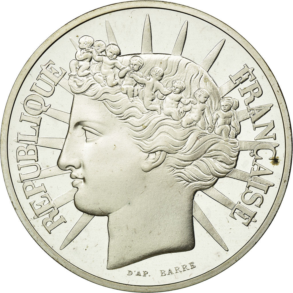 Monnaie, France, 100 Francs, 1988, FDC, Argent, Gadoury:903, KM:966a