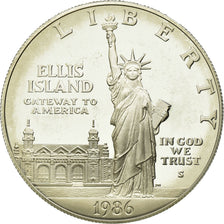 Coin, United States, Dollar, 1986, U.S. Mint, San Francisco, MS(65-70), Silver