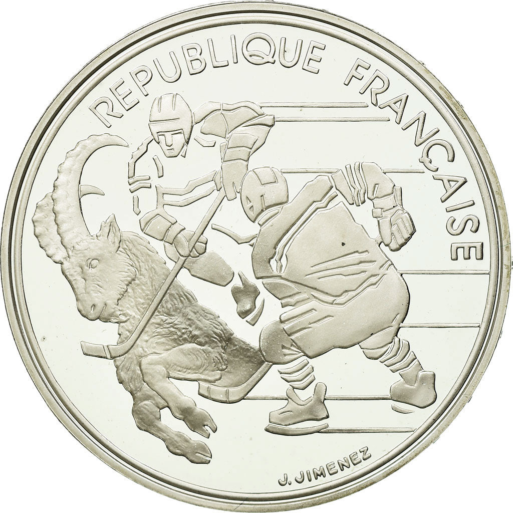 Moneda, Francia, 100 Francs, 1991, FDC, Plata, KM:993, Gadoury:C16