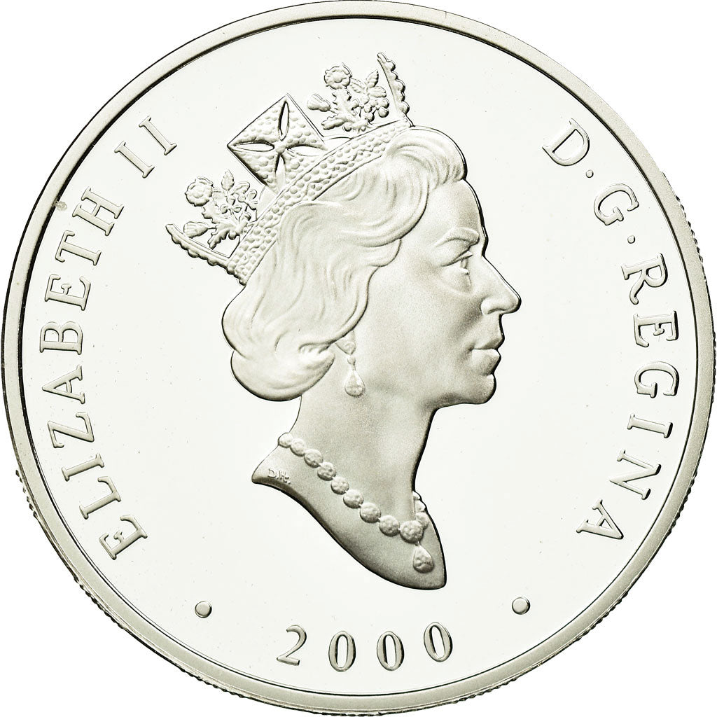 Moeda, Canadá, Elizabeth II, 20 Dollars, 2000, Royal Canadian Mint, Ottawa