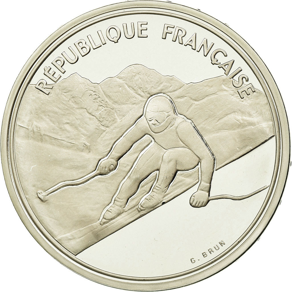 Münze, Frankreich, 100 Francs, 1989, STGL, Silber, KM:971, Gadoury:C1