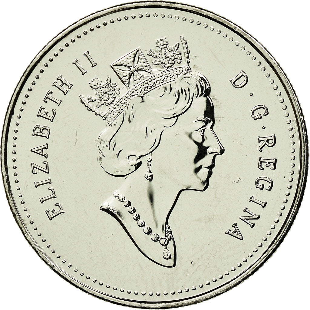 Coin, Canada, Elizabeth II, 50 Cents, 2000, Royal Canadian Mint, Ottawa, MS(63)
