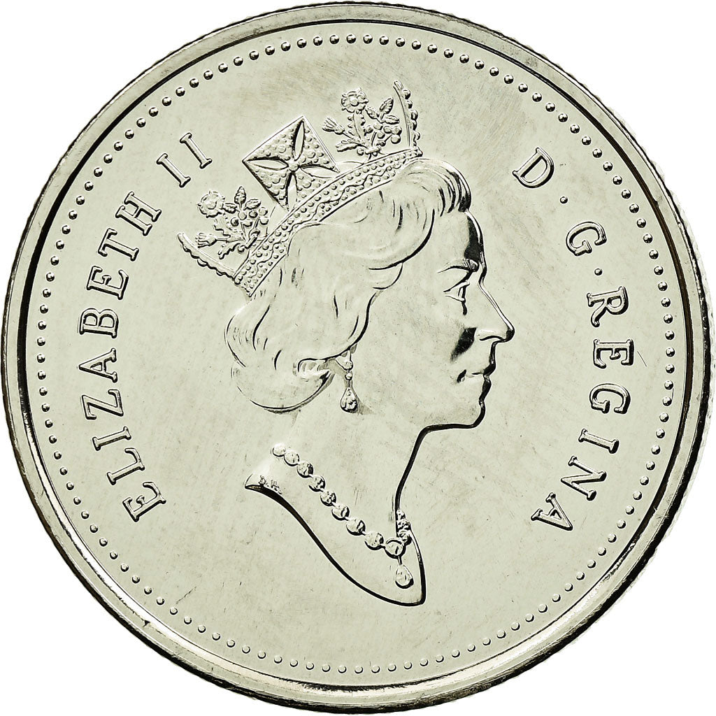 Coin, Canada, Elizabeth II, 25 Cents, 2000, Royal Canadian Mint, Ottawa, MS(63)