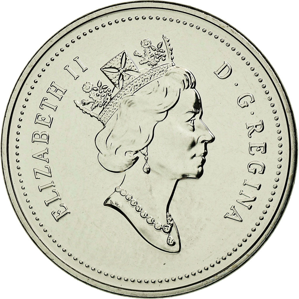 Coin, Canada, Elizabeth II, 5 Cents, 2000, Royal Canadian Mint, Ottawa, MS(63)
