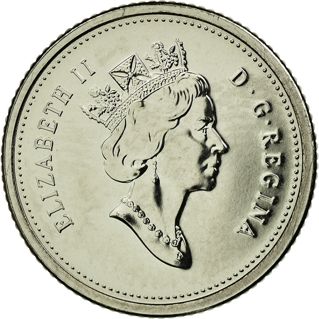 Coin, Canada, Elizabeth II, 10 Cents, 2000, Royal Canadian Mint, Ottawa, MS(63)