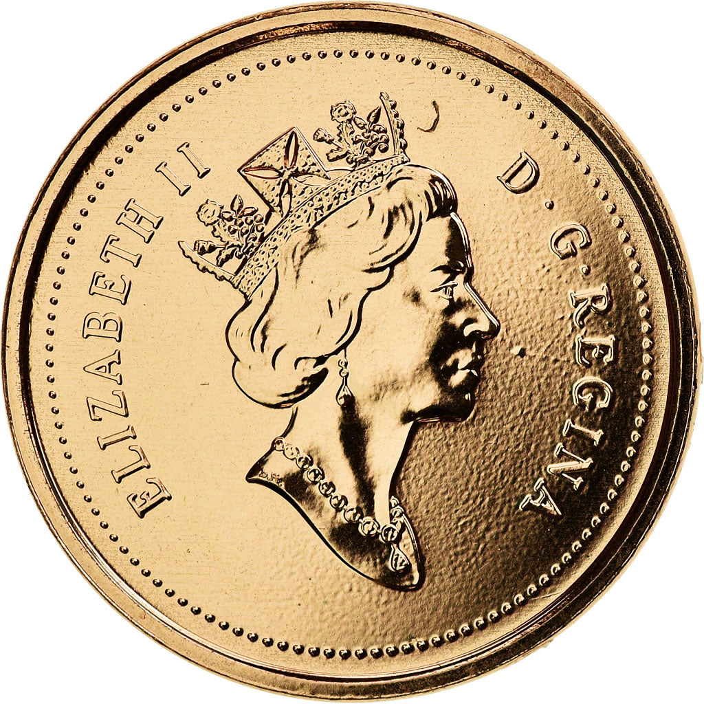 Coin, Canada, Elizabeth II, Cent, 2000, Royal Canadian Mint, Ottawa, MS(63)