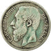 Coin, Belgium, Leopold II, 2 Francs, 2 Frank, 1867, F(12-15), Silver, KM:30.1