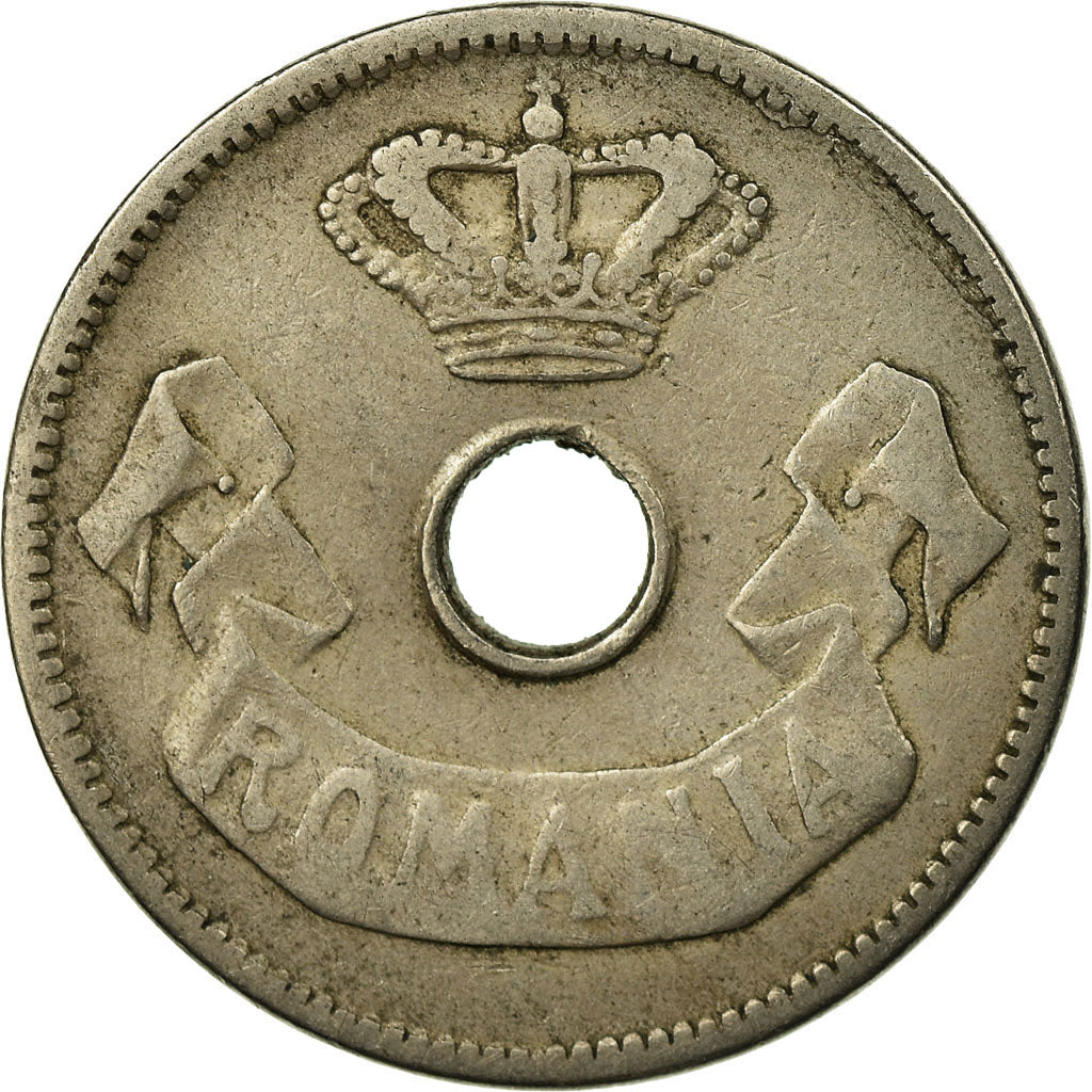 Coin, Romania, Carol I, 10 Bani, 1905, VF(30-35), Copper-nickel, KM:32