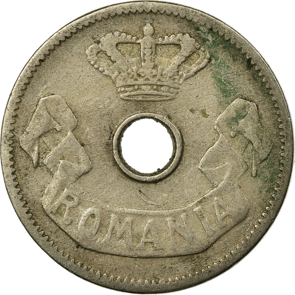 Coin, Romania, Carol I, 5 Bani, 1905, VF(30-35), Copper-nickel, KM:31