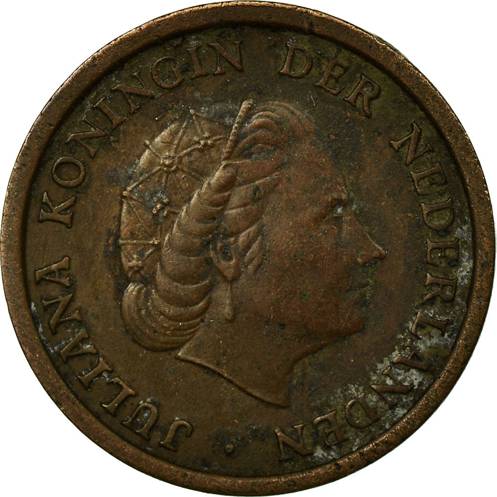 Moeda, Países Baixos, Juliana, Cent, 1959, VF(30-35), Bronze, KM:180