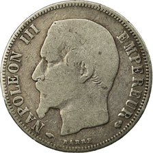 Münze, Frankreich, Napoleon III, Napoléon III, Franc, 1856, Paris, SGE+