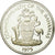 Moeda, Baamas, Elizabeth II, 5 Dollars, 1975, Franklin Mint, U.S.A., MS(60-62)