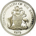 Coin, Bahamas, Elizabeth II, 50 Cents, 1975, Franklin Mint, U.S.A., MS(60-62)