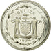 Coin, Belize, 25 Cents, 1974, Franklin Mint, AU(55-58), Silver, KM:41a