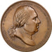 Francia, Medal, Louis XVIII, Politics, Society, War, Andrieu, EBC, Bronce