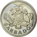 Coin, Barbados, 2 Dollars, 1973, Franklin Mint, MS(60-62), Copper-nickel, KM:15